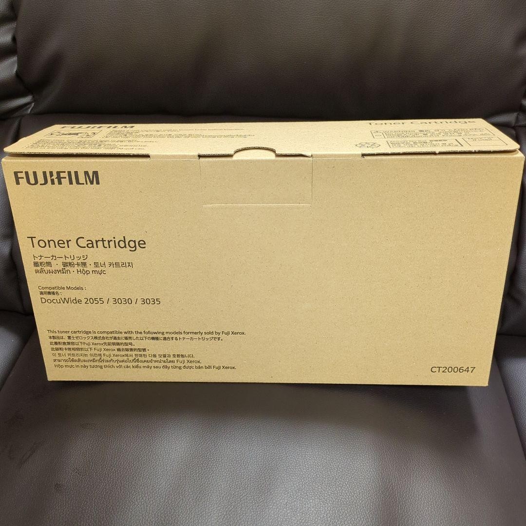 FUJIFILM CT200647 Toner Cartridge for DocuWide 2055 3030 3035 Unused