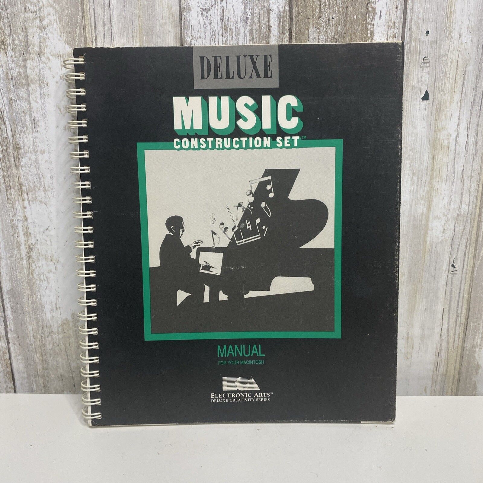Deluxe Music Construction Set Manuel For Your Macintosh By Geoff Brown (1986)