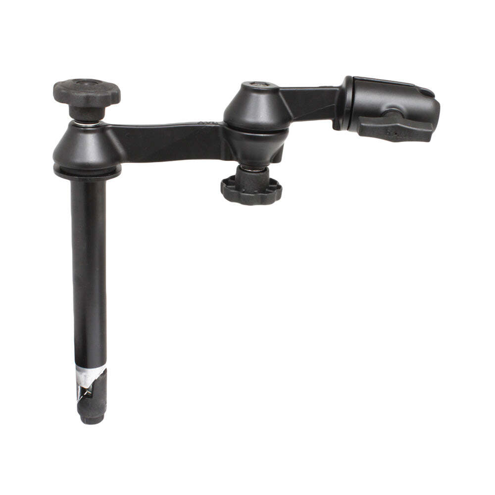 RAM-VP-SW1-8NB RAM Double Swing Arm w/8" Male & No Female Tele-Pole / NO BALL