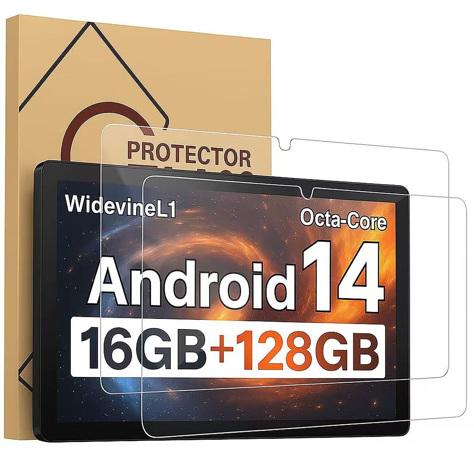 Anti-Scratch 9H Tempered Glass for UGRIHACH A7 11” Android 14 Tablet