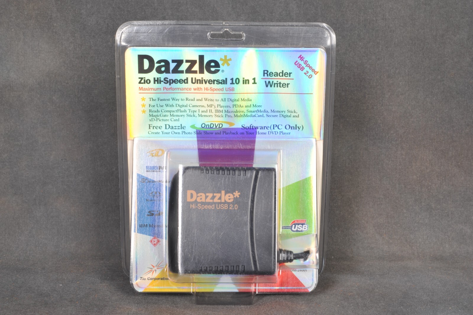  Dazzle DM-24001 Zio Hi-Speed Universal 10 in 1 Media Read Writer