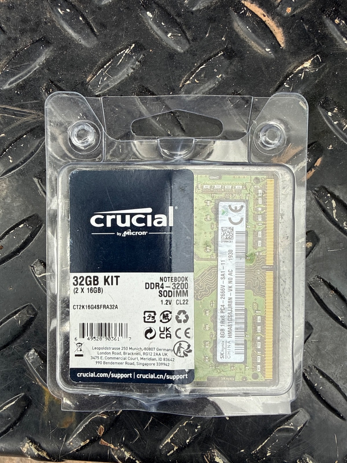 crucial by micron 32gb kit