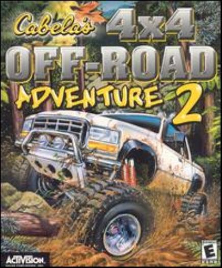 Cabelas 4x4 Off-Road Adventure 2 PC CD drive dirt track big truck racing game