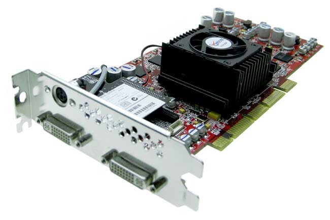ATI FireGL X1 256MB AGP Pro Workstation Dual DVI Graphics Card