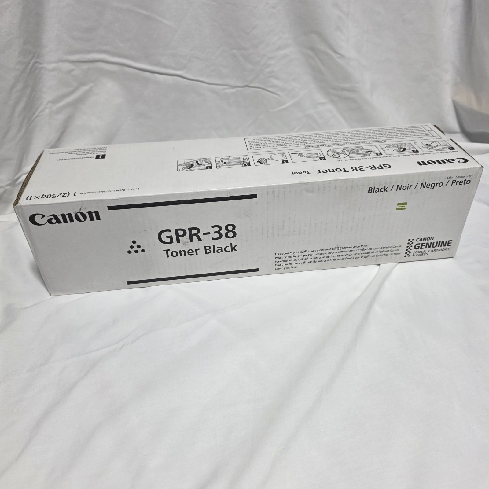 Canon GPR-38 Black Toner Cartridge 3766B003AA For iR 6055 6065 6075 6255 OEM NEW