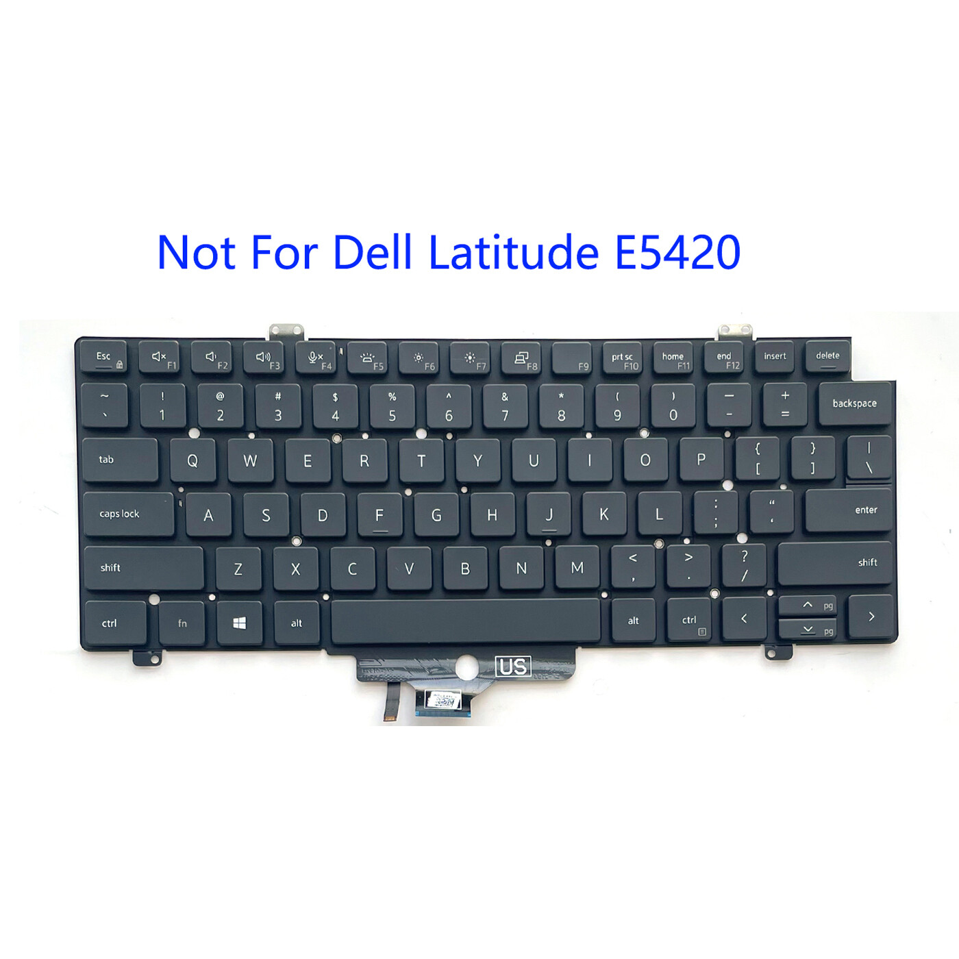 New For US Keyboard Backlit for Dell Latitude 5420 7420 7520 0CW3R5 No E5420 US