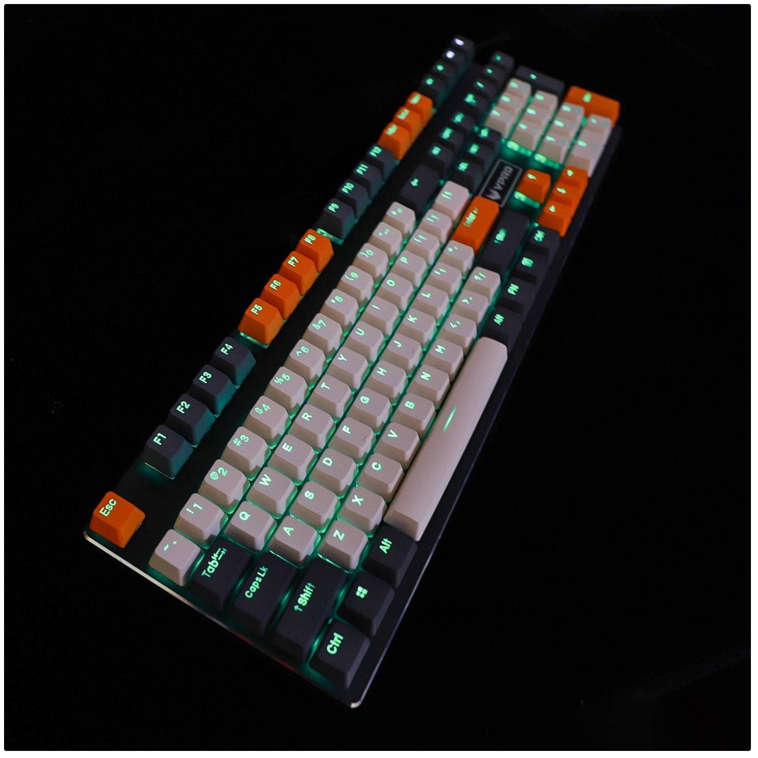 OEM Profile Rainbow Carbon Sunset Keycap Set for MX Switches