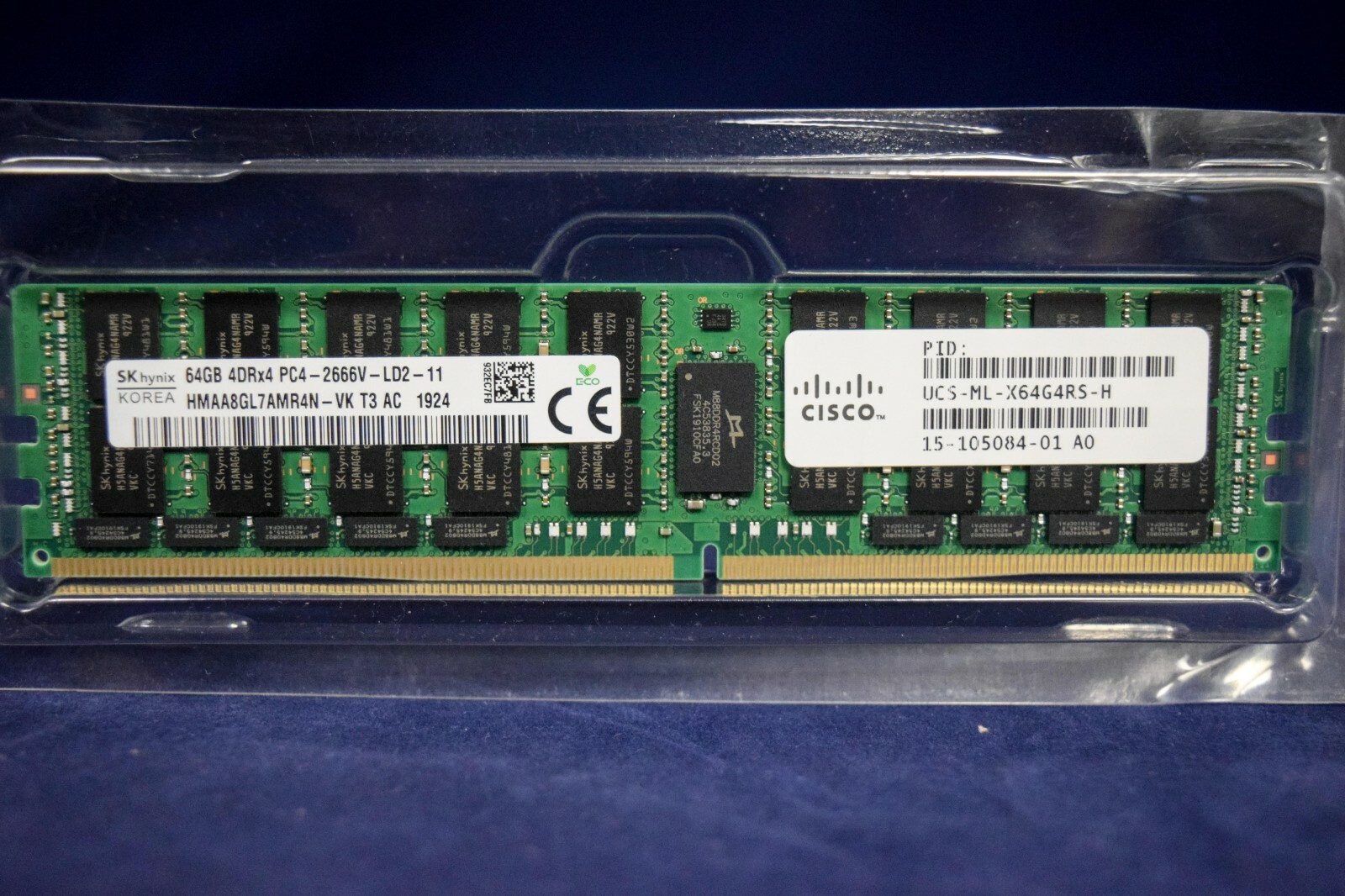 UCS-ML-X64G4RS-H CISCO 64GB (1X64GB) 4DRX4 PC4-2666V MEMORY 