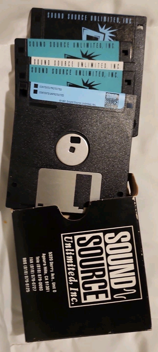 Vintage Computer Drivers Lot Of 9 Audio 
