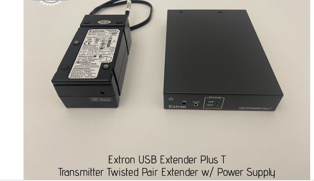 Extron USB Extender Plus T Transmitter with PSU Adapter 60-1471-12