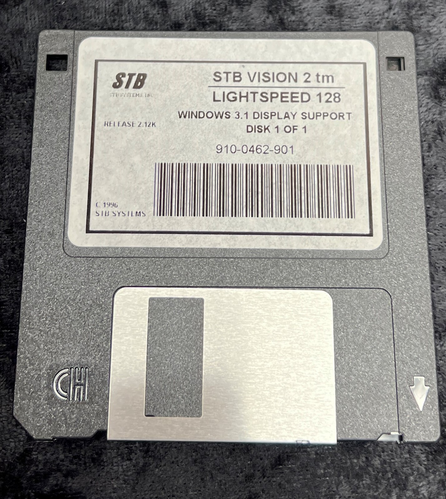 1996 STB Systems Vision 2 tm Lightspeed 128 Windows Display Support