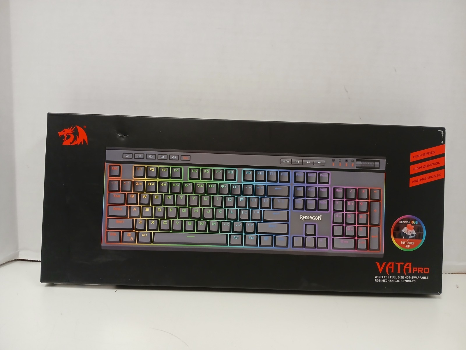 Redragon K580 Vata PRO Wireless RGB Mechanical Keyboard