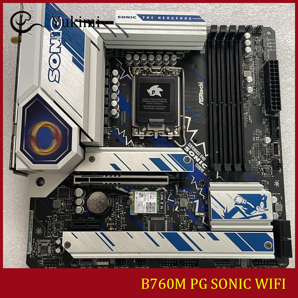 FOR ASROCK B760M PG SONIC WIFI LGA1700 DDR5*2 256GB Micro ATX Motherboard Test