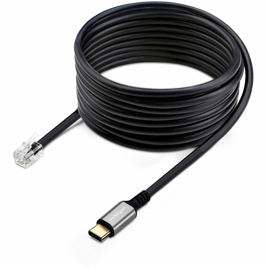 StarTech USB-C to RJ9 Adapter for Office Phone Handset or Wired/Wireless