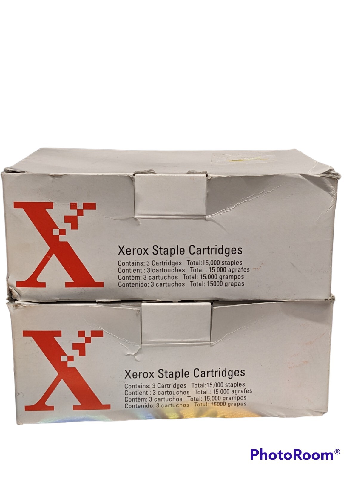 Xerox 108R00493 Staple Cartridges, 5 Total Cartridges in 2 packs