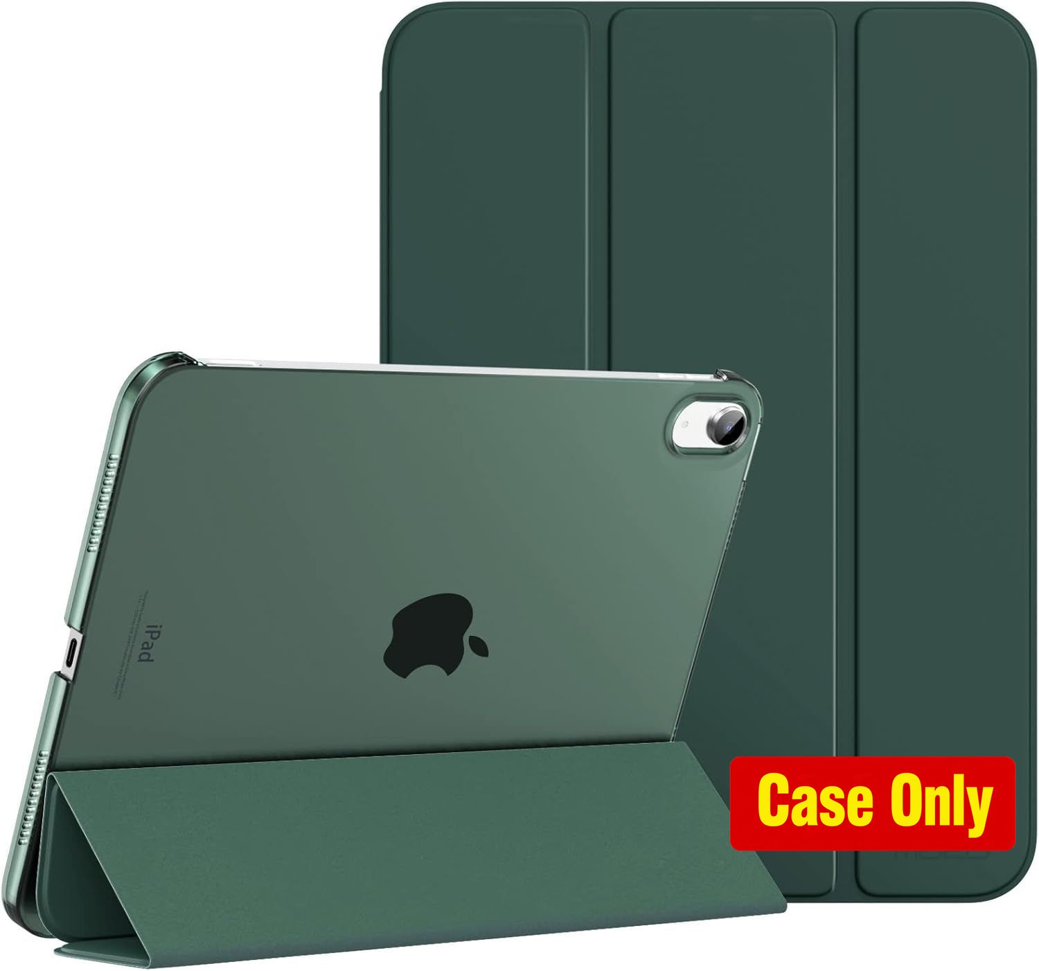 Slim Stand Hard PC Translucent Back Case for 2025 iPad 11th Gen 11 Inch