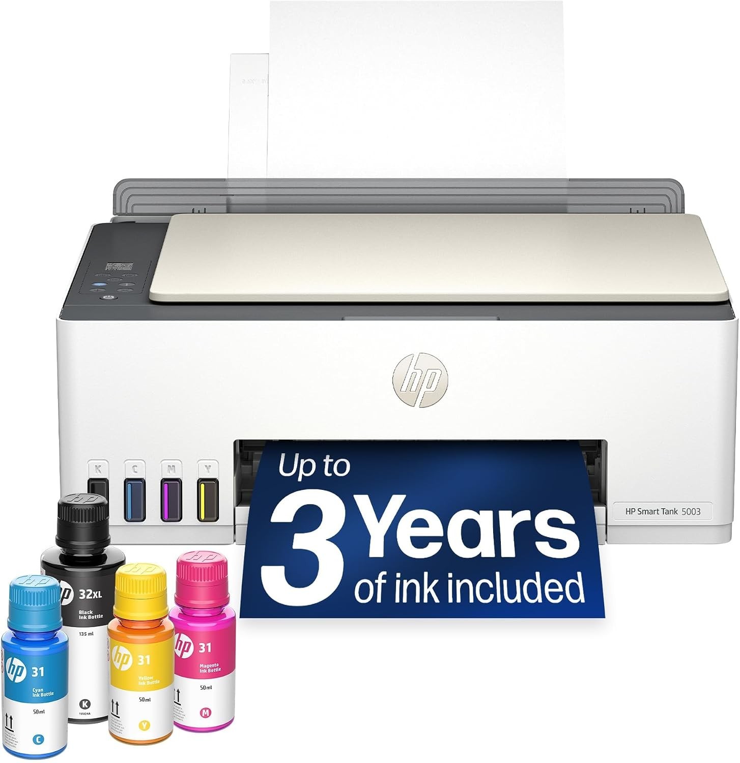 HP Smart Tank 5003 Wireless All-in-One Ink Tank Printer Scanner Copier