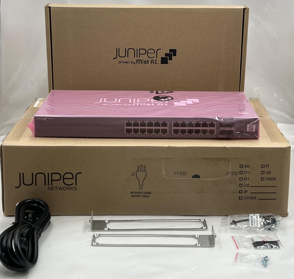 JUNIPER EX4000-24T 24-PORT GIGABIT ETHERNET SWITCH - UNCLAIMED