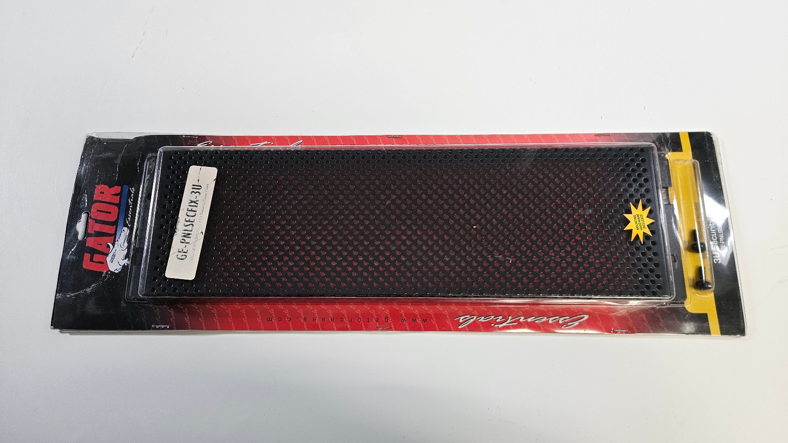 Gator Essentials 3U Security Rack Panel Cover GF-PNLSECFIX-3U [New Old Stock]
