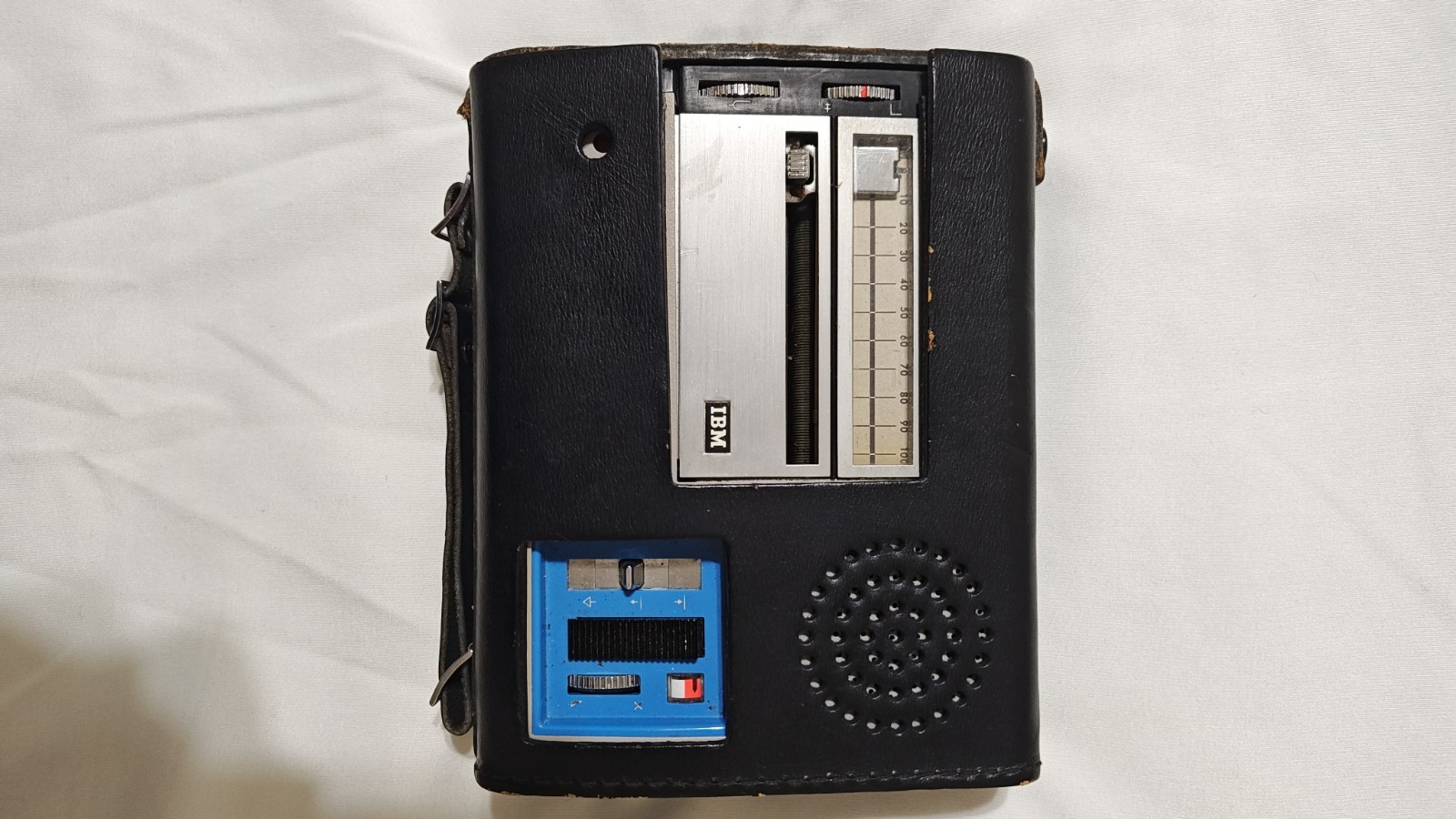 Vintage IBM Model 224 Executary with  Original Leather Case UNTESTED/AS IS