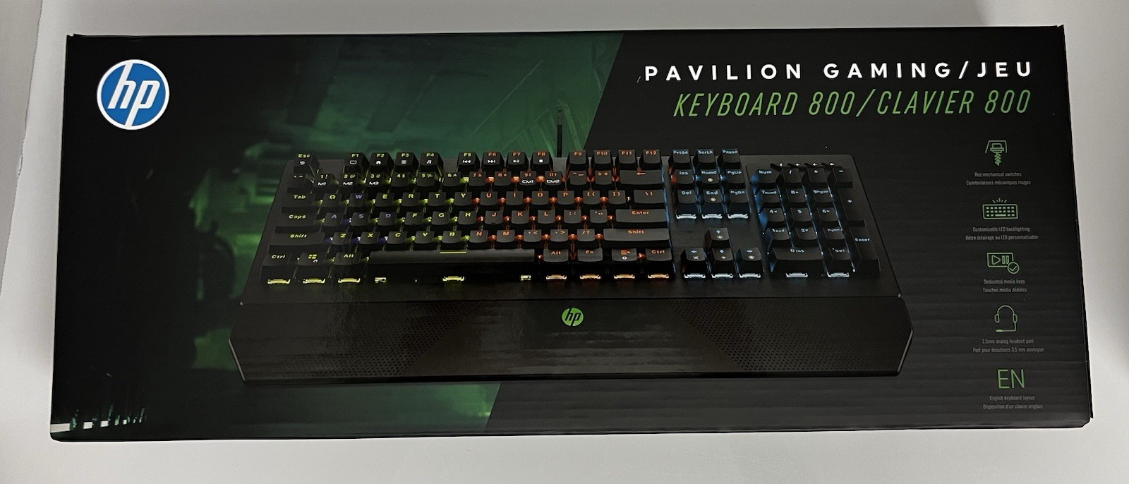 HP Pavilion Gaming Keyboard 800 Anti-Ghosting With N-Key Rollover