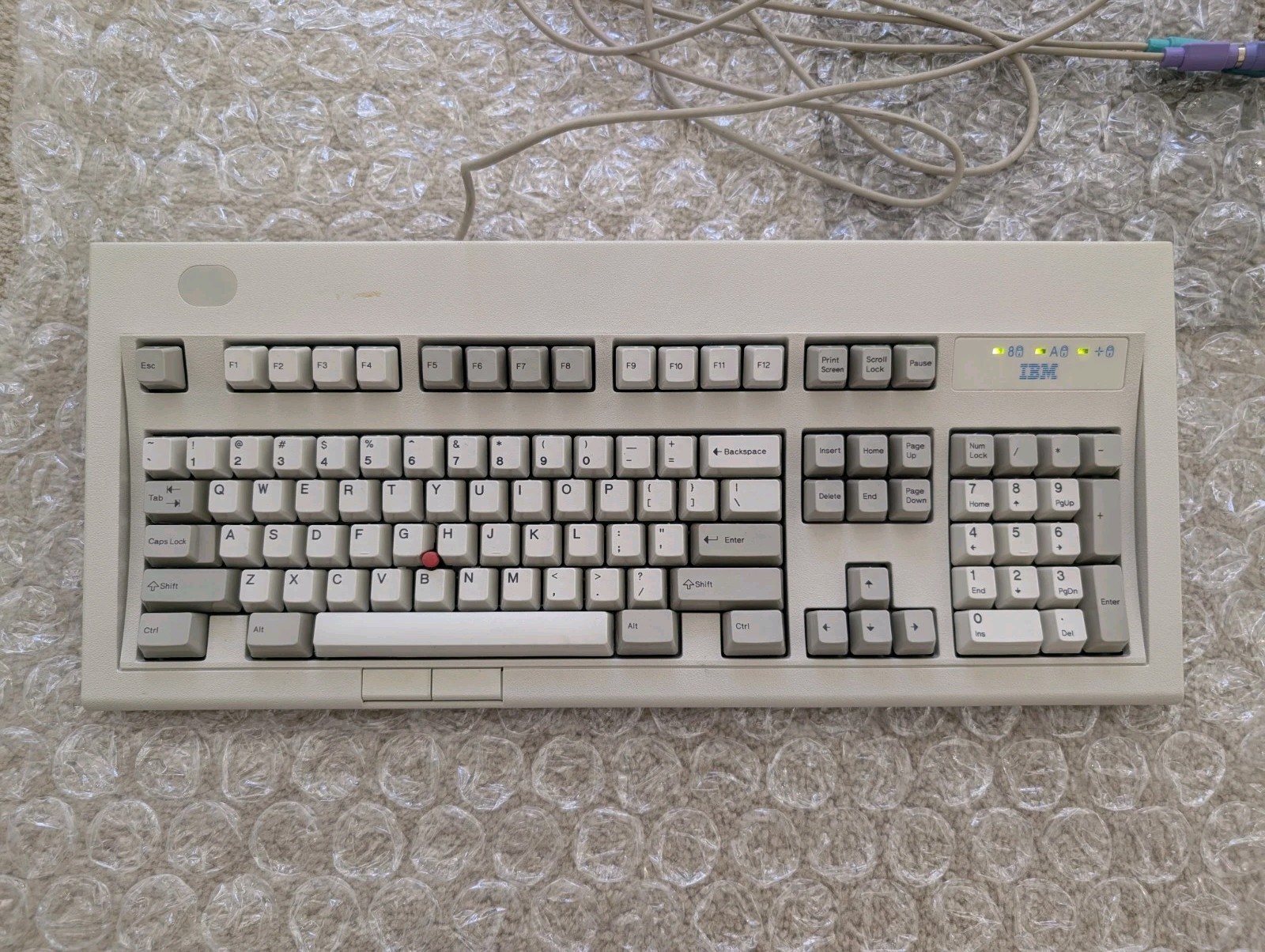 Unicomp IBM Model M13 Mechanical Keyboard Trackpoint 18P7970 TotalStorage 3494