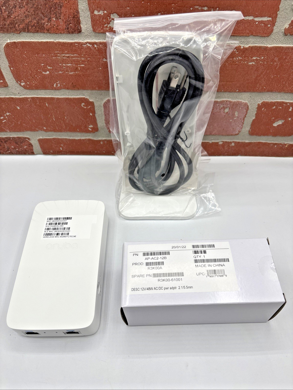 HPE Aruba Networking AP-503H Hospitality Unified Acess Point (APINH503) - White