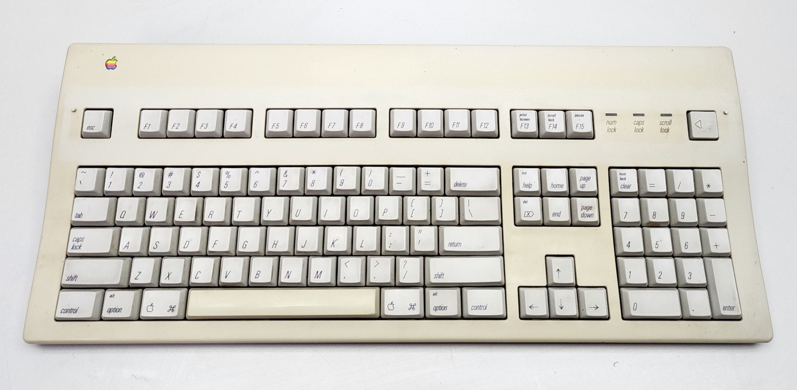 Apple Extended Keyboard II 1990 AEKII M3501 (White ALPS)