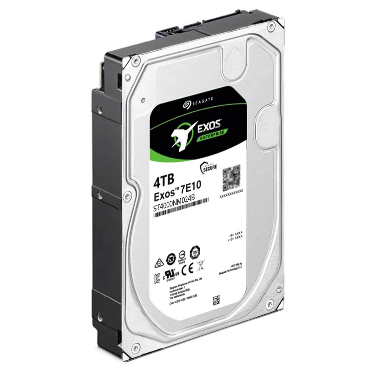 for Seagate Exos 7E10 ST4000NM024B 4TB 6Gb/s 256MB SATA 3.5" Enterprise HDD