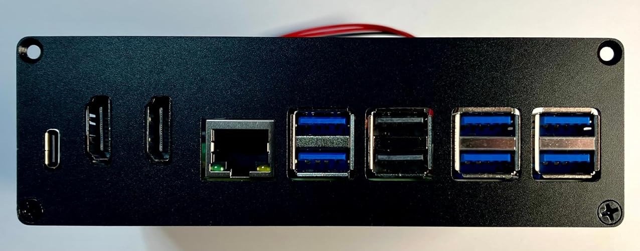 Lot 13 Waveshare Raspberry Pi 5 Module BOX-B Aluminum Case USB 3.2 PCIe