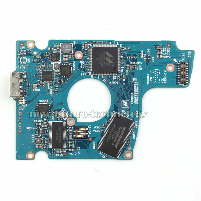 HDD PCB for MQ01UBD100 MQ01UBD050 TOSHIBA Logic Board Board Number: G3448A USB