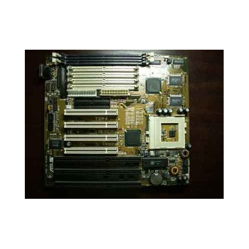 Asus TXP4 Motherboard 4 PCI 3 ISA slots Baby AT Intel 430TX chipset, 2 DIMM, 4 S