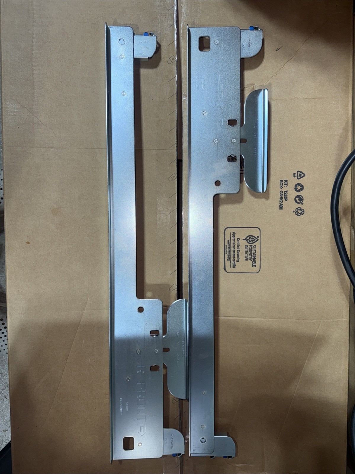 Dell PowerVault MD1000 MD3000 3U Sliding Rail Kit 0DC610 0H7836