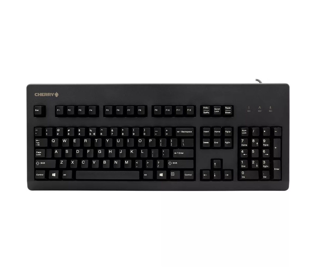 Cherry Keyboards 19.7" KBD,INT.104 POS KEY LYOUT USB CONNCT & PS2 ADAPTER