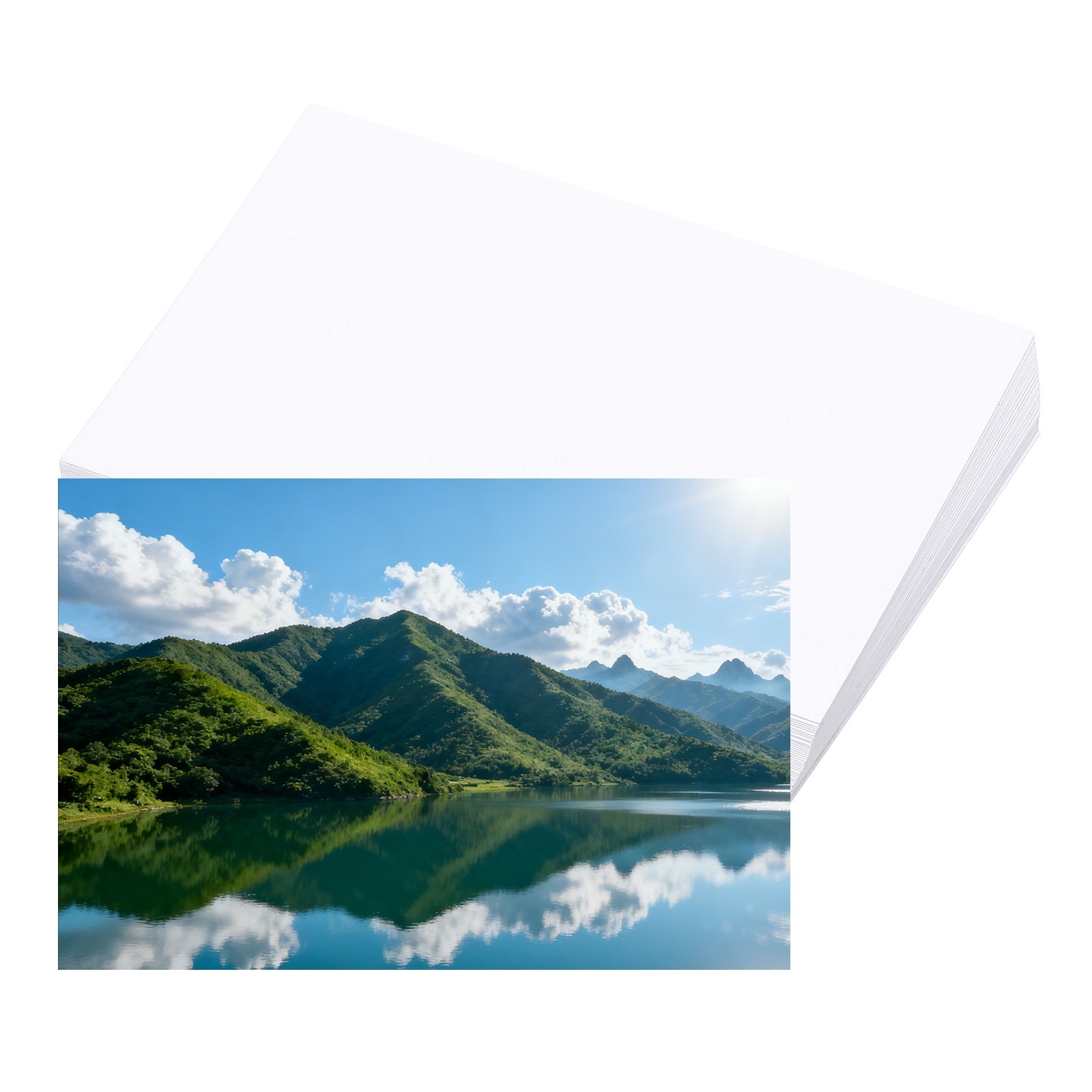 6"x4" RC Glossy Photo Paper, 50 Sheets Inkjet Photo Paper 260GSM Resin Coated
