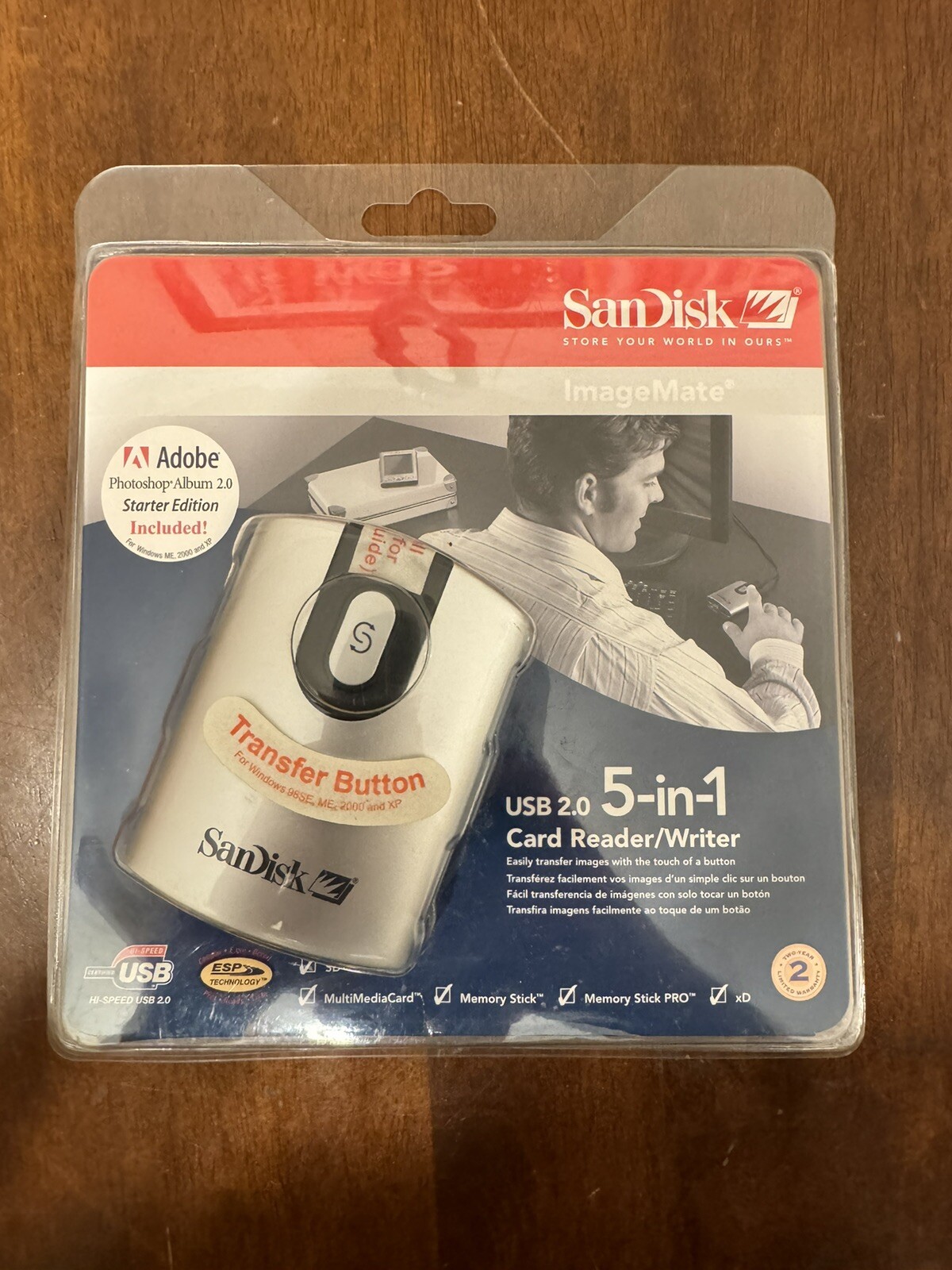 SanDisk 5-in-1 Card Reader/Writer