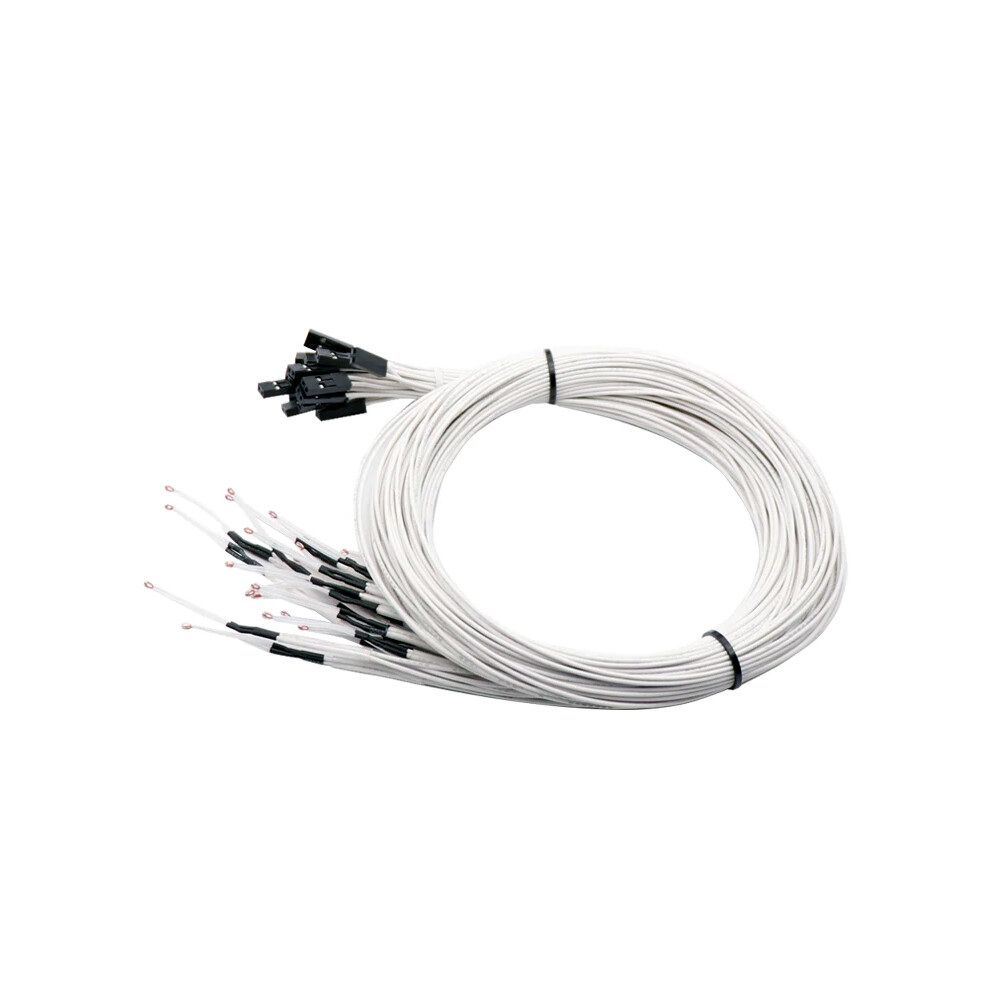 5 Pcs - 100K Ohm NTC Thermistor with Connector Attached