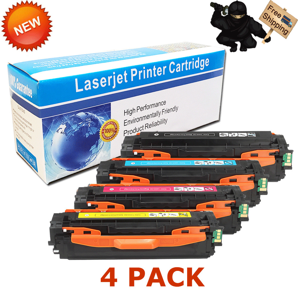 CLT K504S Toner for Samsung Xpress SL-C1860FW C1810W CLP 415NW CLT 504S | 4-Pack