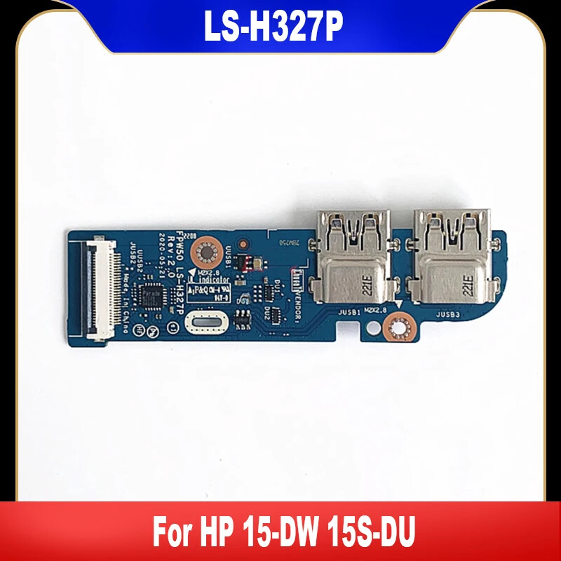 Original For HP 15-DW 15S-DU Laptop USB Board L52039-001 FPW50 LS-H327P LA-H323P