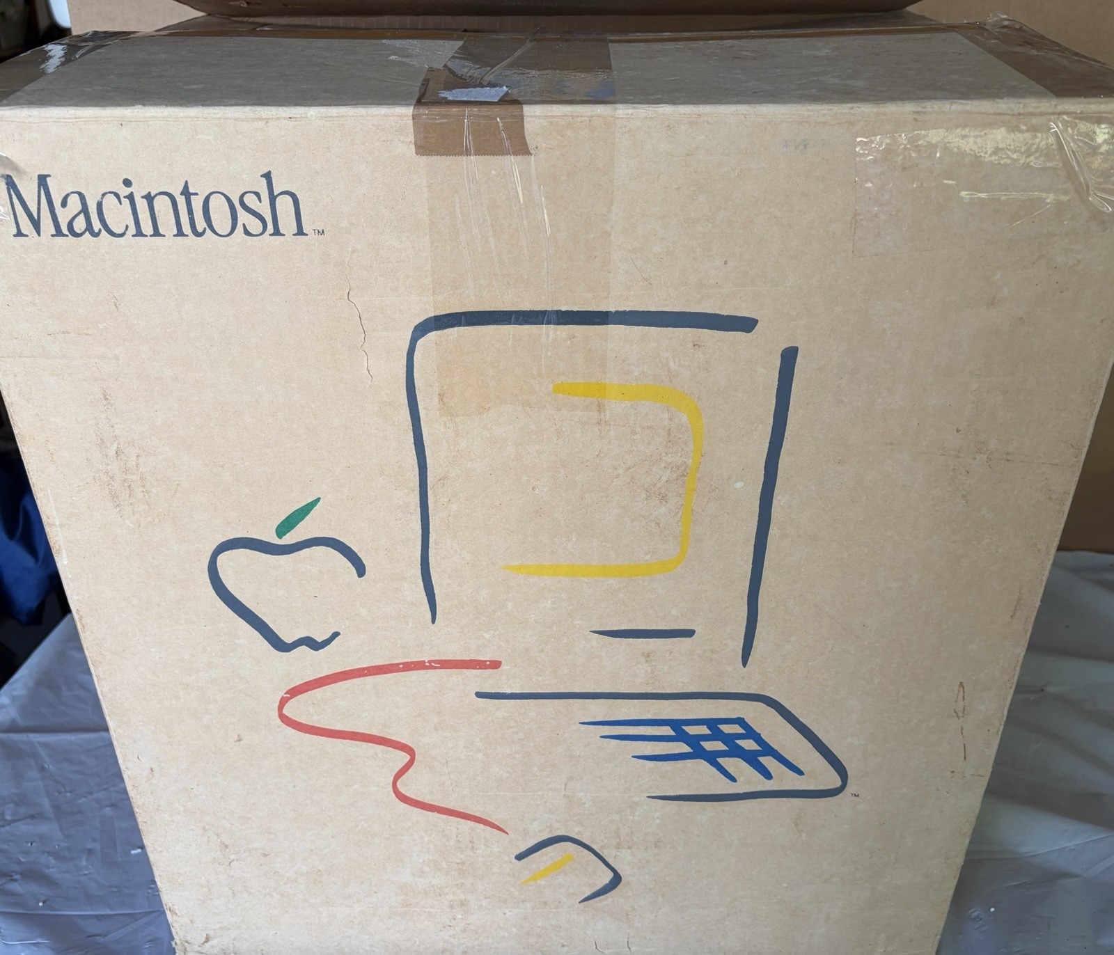 Apple Macintosh 512K ORIGINAL BOX Computer M0001W Complete Extras  *READ NOTES