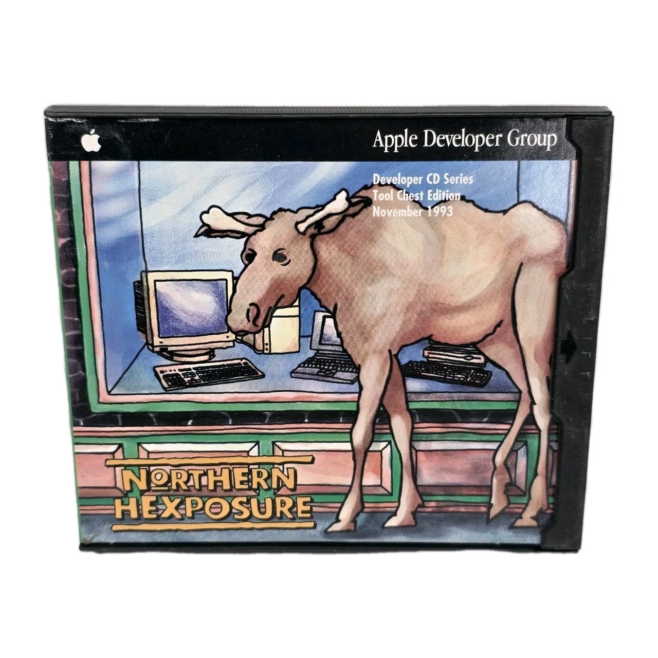 1993 Apple Developer CD “Northern HEXPposure” Nov Tool Chest Vintage Mac