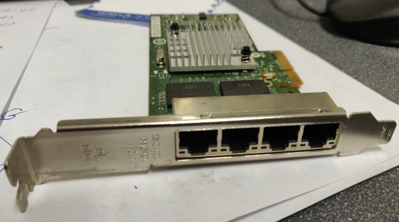 3x IBM 49Y4241 49Y4242 Intel I340-T4 Quad Port Ethernet Gigabit Network Adapters