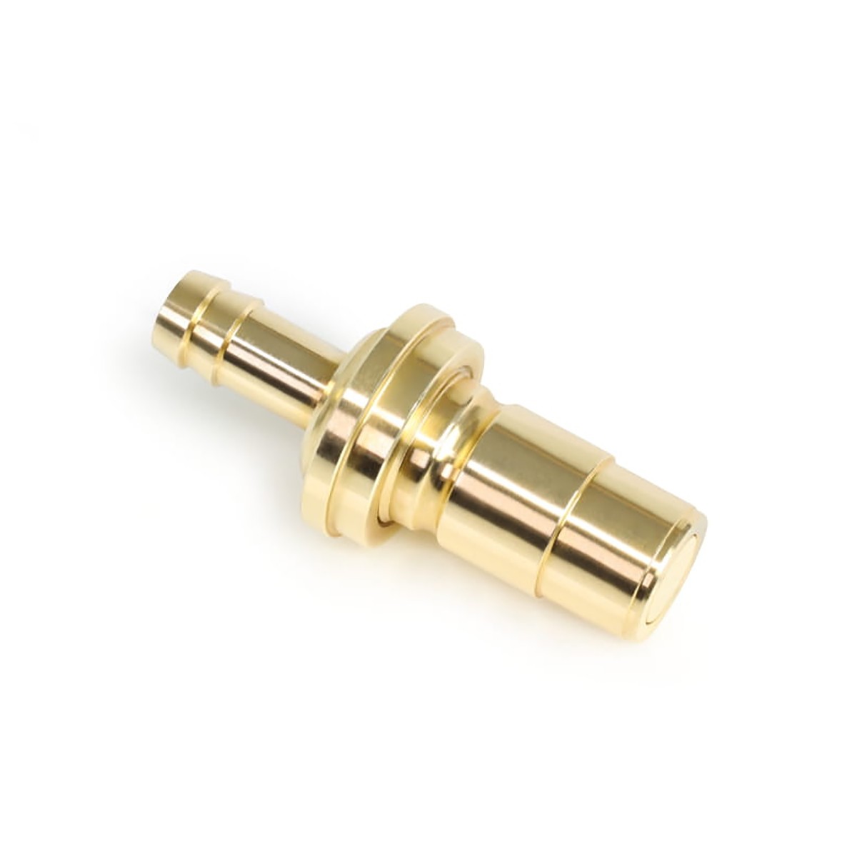 Alphacool ES Quick Release BLH1A Push-In Male with Barbed Fitting for 12.7/7.6mm