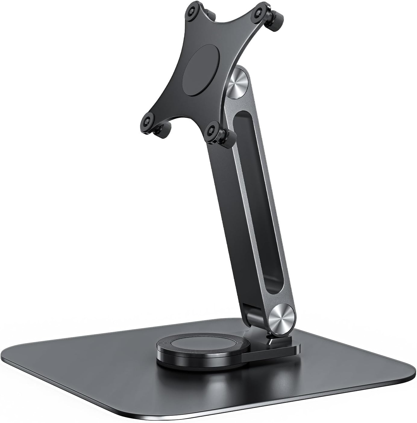 13-17.3" Monitor Stand with 360° Swivel Base, 75Mm VESA Single-Arm Mount W/ M4 S
