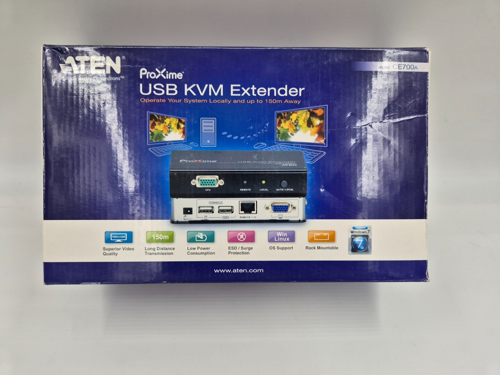 ATEN CE700A USB KVM Extender Kit 150m Cat.5 VGA