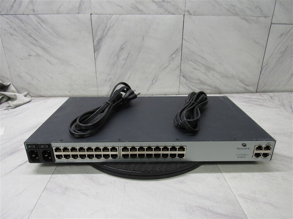 Avocent Cyclades ACS6032 32-Port 10/100 FE Console Server 520-571-509