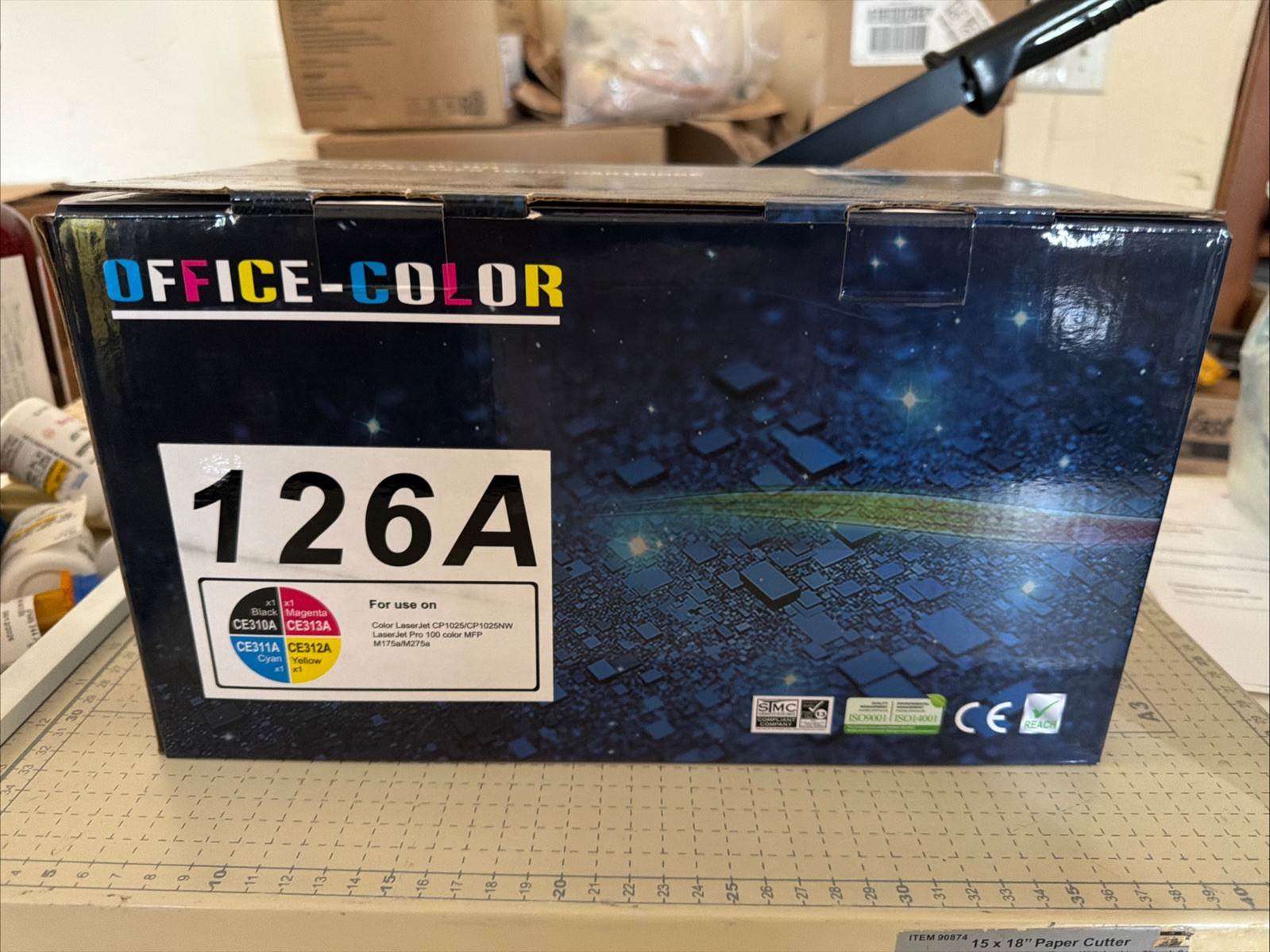 Office Color 126A Toner Cartridge 4-Pack (SEE DESC.)