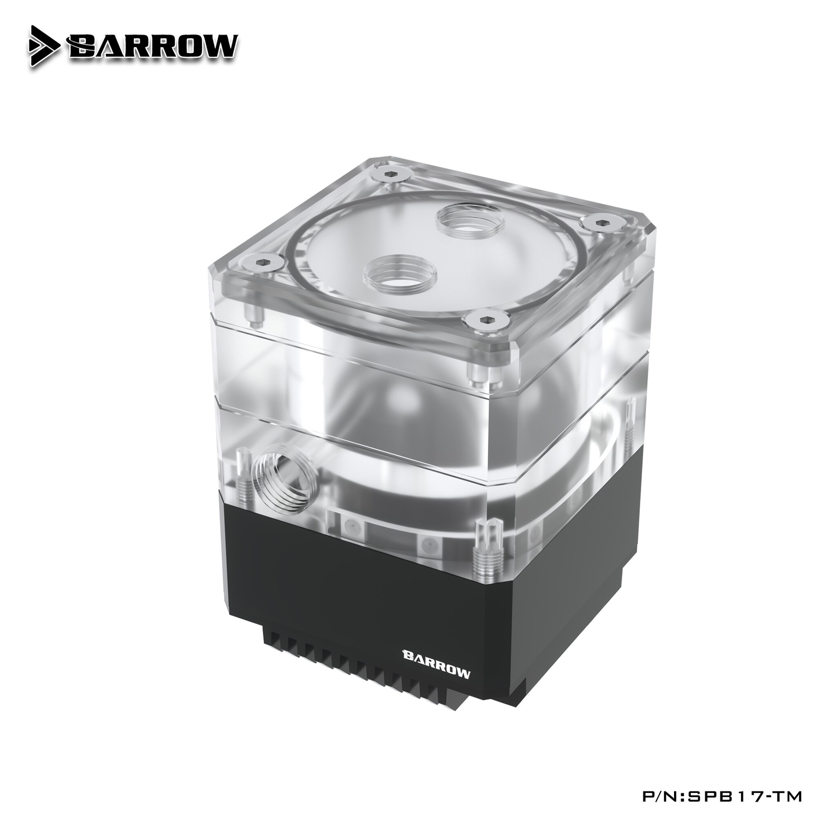 Barrow PWM 17W DDC Pump Control Speed With Mini Reservoir LRC 2.0 ARGB SPB17-TM