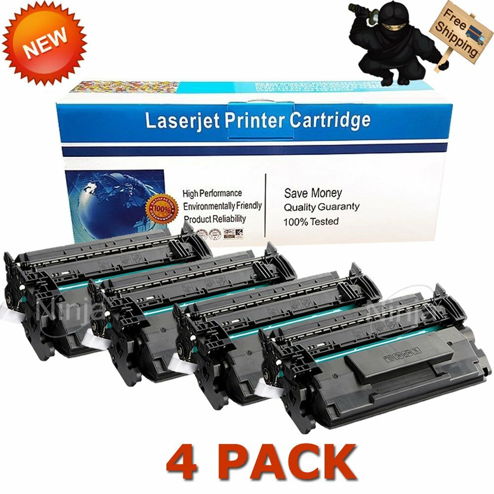 4PK CF287A 87A Compatible Toner For HP LaserJet Enterprise M506dn M506x M527dn