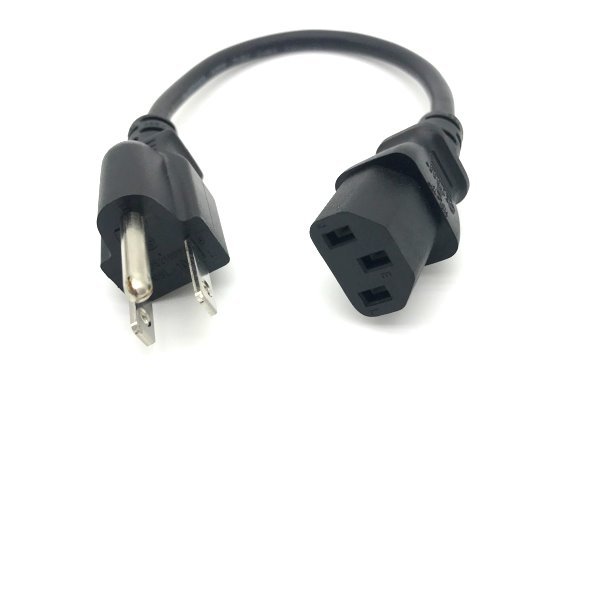 1FT COMPUTER POWER SUPPLY AC CORD CABLE WIRE FOR HP DELL ACER DESKTOP PC SYSTEM